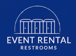 logo for event rental restrooms