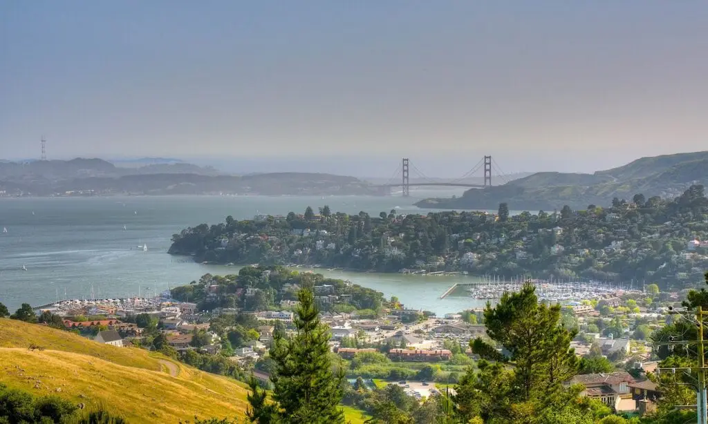 View of Golden Gate Bridge From Marin