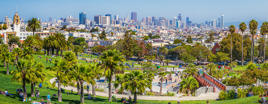 SF from Dolores Park