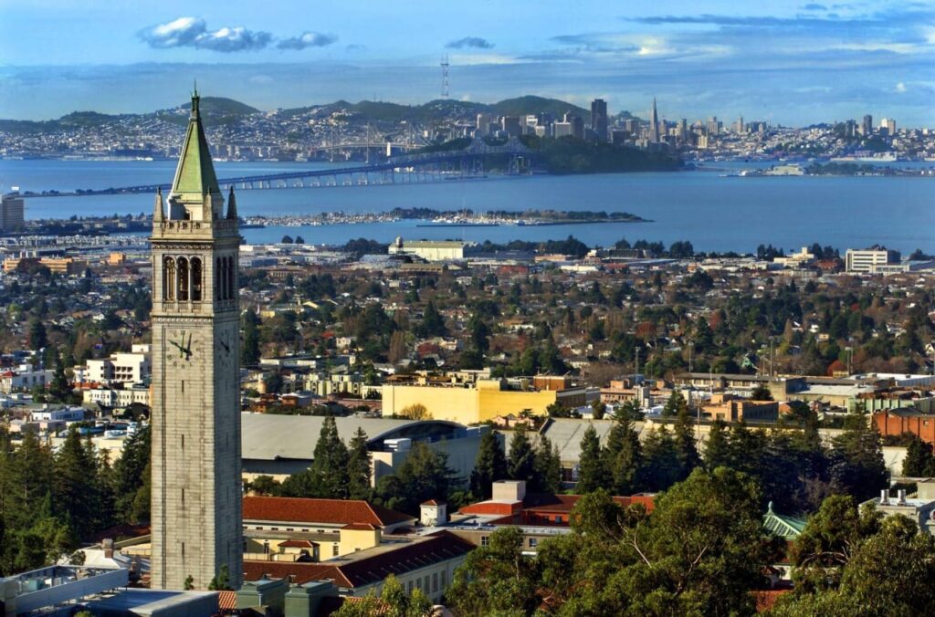 View of bay from berkeley event